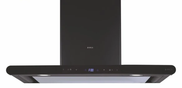 Elica I SMART GALAXY EDS LTW NERO black chimney, catalogue category photograph