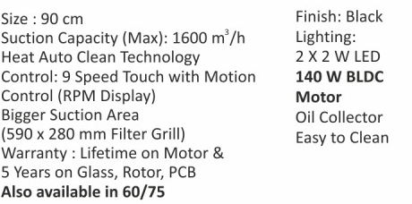 Original catalogue specifications for Elica SPT MAX PRO PLUS FL 900 BLDC HAC LTW MS NERO (FULL GRILL). Use the full-size link to enlarge, or contact the household team for an accessible specification sheet.
