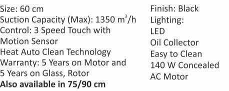 Original catalogue specifications for Elica FL 600 SPT HAC MS NERO. Use the full-size link to enlarge, or contact the household team for an accessible specification sheet.