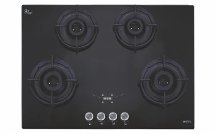 Elica FLEXI TC 475 LOTUS IND HD BRASS FFD, gas hobs, from the supplied catalogue