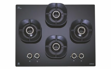 Elica CROWN FLEXI 460 LOTUS IND HD BRASS, gas hobs, from the supplied catalogue