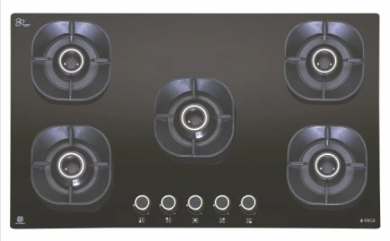 Elica CROWN FLEXI 590 LOTUS IND HD BRASS, gas hobs, from the supplied catalogue