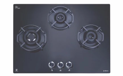Elica FLEXI HEXA 360 LOTUS IND HD BRASS, gas hobs, from the supplied catalogue