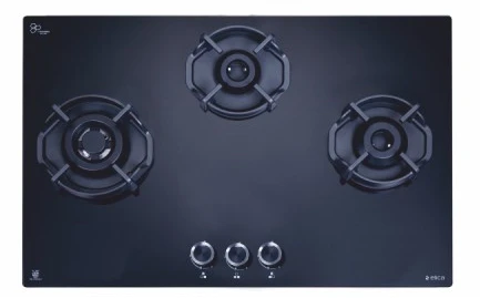 Elica FLEXI HEXA 370 LOTUS IND HD BRASS, gas hobs, from the supplied catalogue