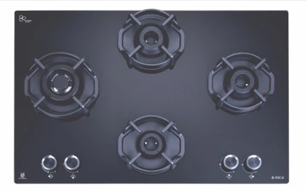 Elica FLEXI HEXA 470 LOTUS IND HD BRASS, gas hobs, from the supplied catalogue