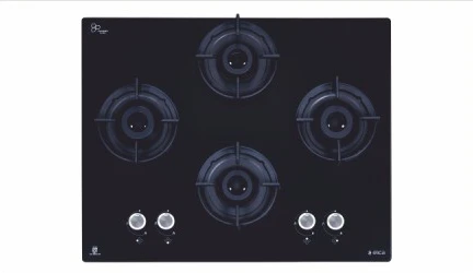 Elica FLEXI 460 LOTUS IND HD BRASS, gas hobs, from the supplied catalogue