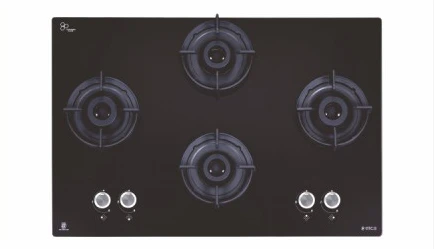 Elica FLEXI 491 LOTUS IND HD BRASS, gas hobs, from the supplied catalogue