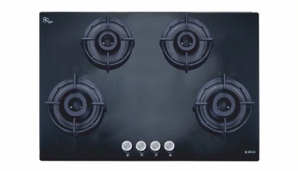 Elica FLEXI 490 LOTUS IND HD BRASS, gas hobs, from the supplied catalogue