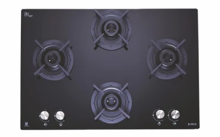 Elica RG FLEXI 460 LOTUS IND HD BRASS, gas hobs, from the supplied catalogue