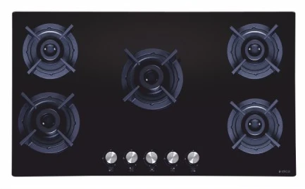 Elica RG FLEXI 590 LOTUS IND HD BRASS, gas hobs, from the supplied catalogue
