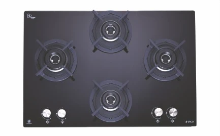 Elica RG FLEXI HCT 460 DX LOTUS BK, gas hobs, from the supplied catalogue