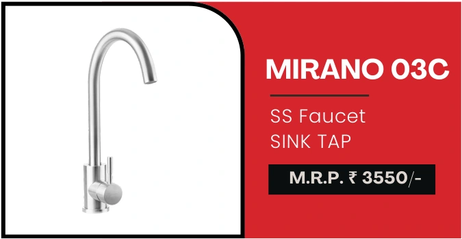 Original Futura faucet catalogue photograph, model description, finishes and prices for MIRANO 03C