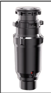 Futura FS 102 AAA catalogue product image, food waste disposers