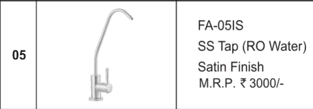 Original Futura catalogue specification table, dimensions and accessory details for FA-05IS; key specifications are transcribed above