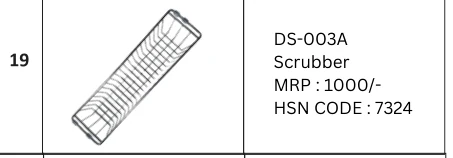 Original Futura catalogue specification table, dimensions and accessory details for DS-003A; key specifications are transcribed above