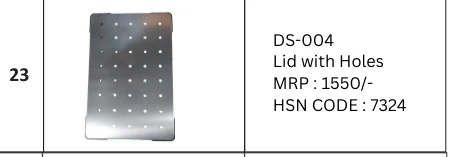 Original Futura catalogue specification table, dimensions and accessory details for DS-004; key specifications are transcribed above
