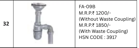 Original Futura catalogue specification table, dimensions and accessory details for FA-09B; key specifications are transcribed above