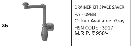 Original Futura catalogue specification table, dimensions and accessory details for FA-09BB; key specifications are transcribed above