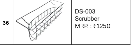 Original Futura catalogue specification table, dimensions and accessory details for DS-003; key specifications are transcribed above