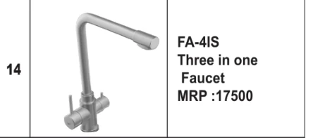 Original Futura catalogue specification table, dimensions and accessory details for FA-4IS; key specifications are transcribed above